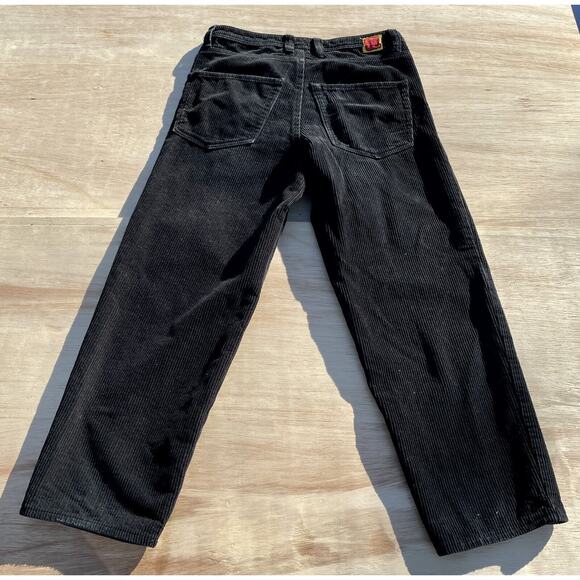 Empyre Corduroy Pants Relaxed Skate Baggy Actual Men's‎ Black Size: 28 - Picture 5 of 6